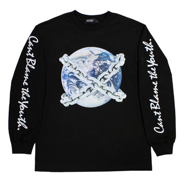 CBTY-EARTH CHAINS-L/S-BLACK