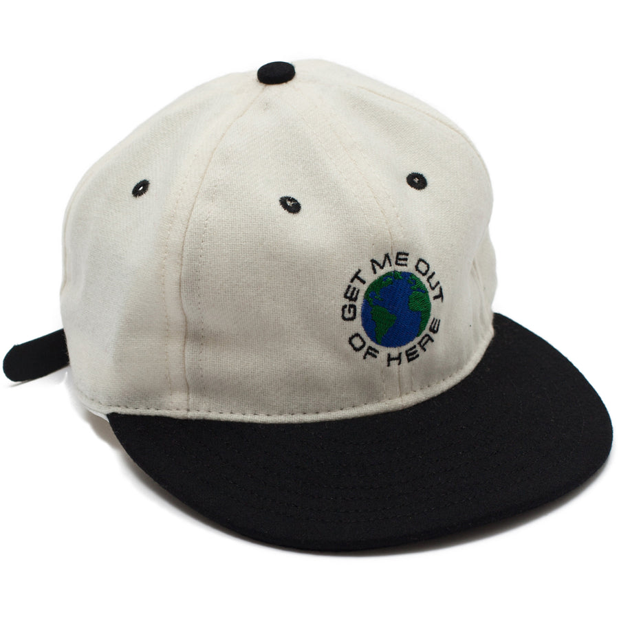 CBTY-GET ME OUT OF HERE EBBETS HAT-WHITE