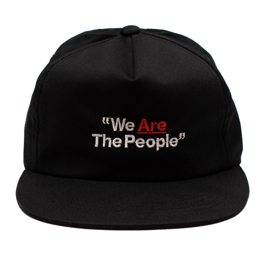 CBTY-WE ARE THE PEOPLE SNAPBACK-BLACK