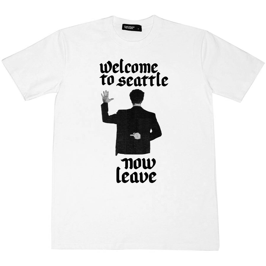 CBTY WELCOME TO SEATTLE TEE (WHITE)